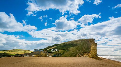 Klif, het decor van Broadchurch, Groot-Brittannië