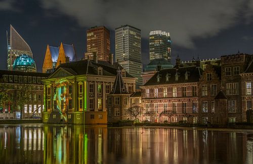 Skyline met Binnenhof Den Haag