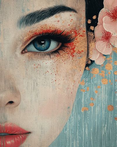 Moderne Schönheit, Nahaufnahme