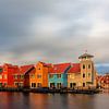 Reitdiephaven Groningen Long Exposure van R Smallenbroek