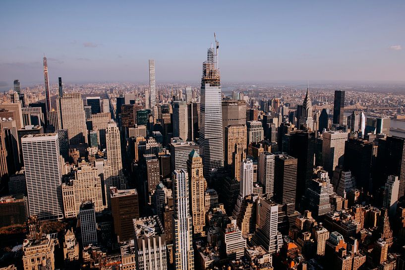 Manhattan New York skyline from Empire State Building par Joyce van Doorn