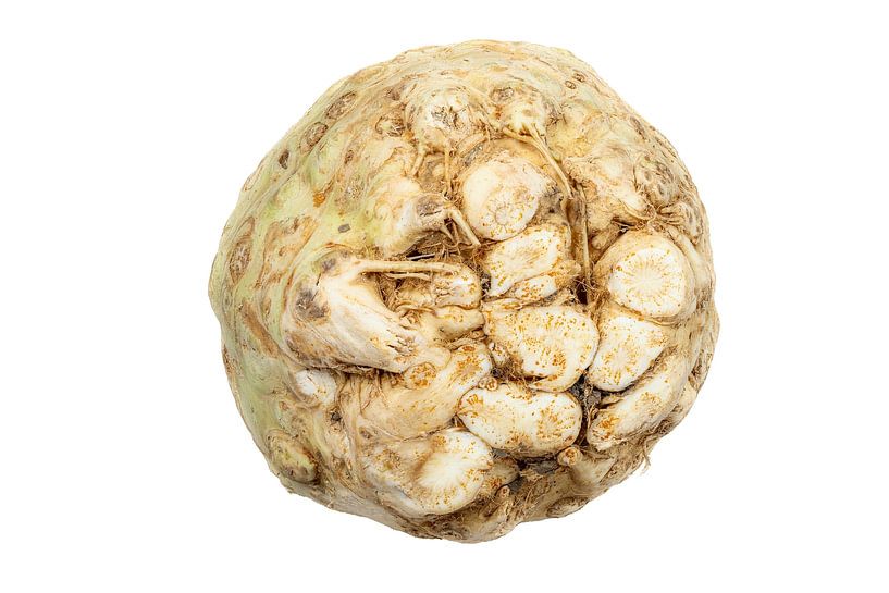 Véritable céleri sur fond blanc par ManfredFotos