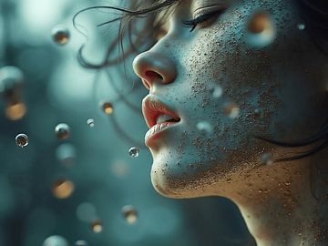 Artistiek portret van een vrouw - Artistiek en surrealistisch van The Photo Artist