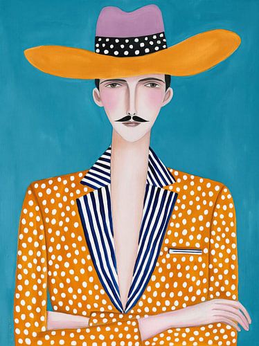 Señor dot & dash by Carla Van Iersel