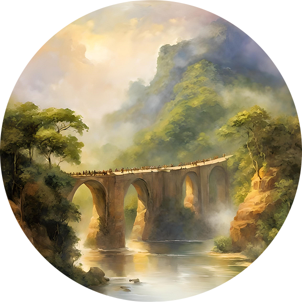 Nine Arches Bridge van Gert-Jan Siesling