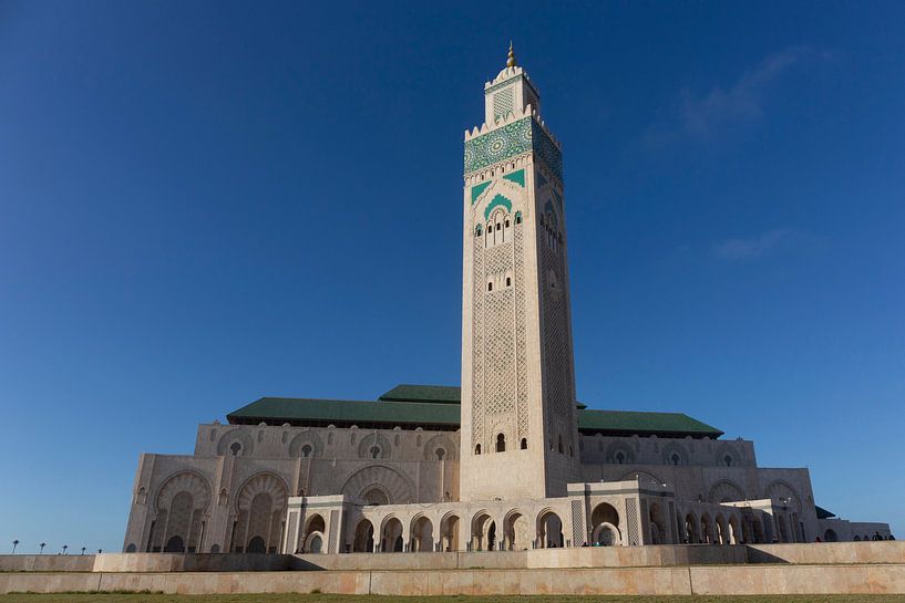 La mosquée Hassan II est une mosquée de Casablanca, au Maroc. par Tjeerd Kruse