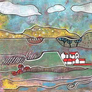Saisonale Landschaft - Sommer