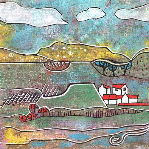 Seizoenslandschap - zomer