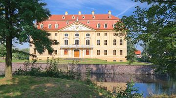 Baroque castle Wachau in summer van Gerold Dudziak