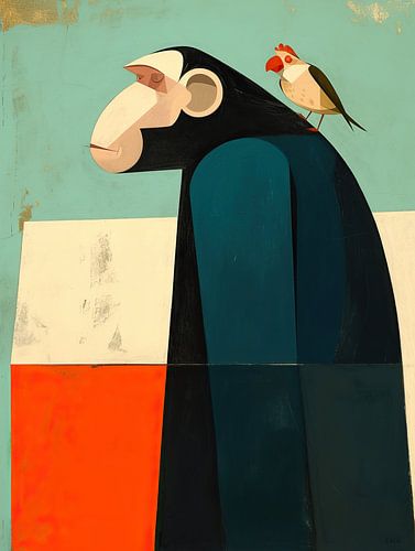 Minimalistisches Porträt | Einsamkeit in Farben