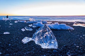 Schwarzer Diamantstrand von Merijn Loch