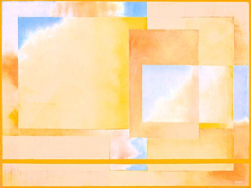 Bright light yellow and blue 1