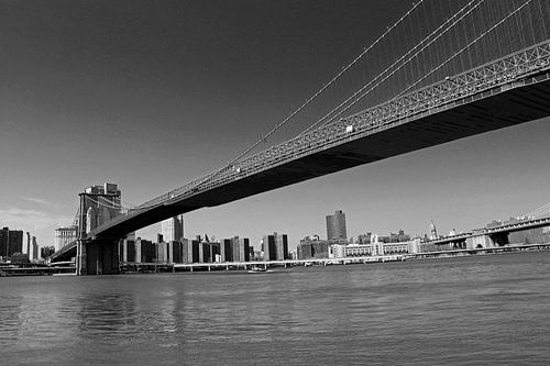 Brooklyn bridge zwart/wit