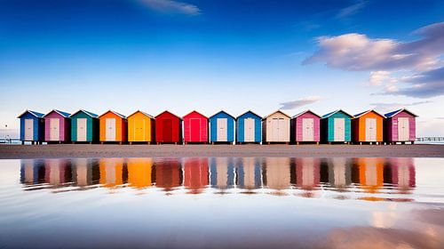 Bathhouses Reflections