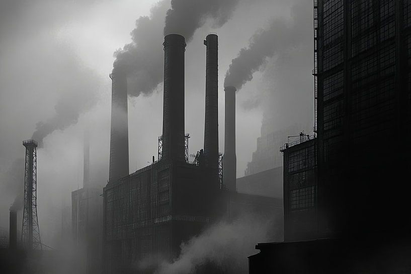 industriegebied kerncentrale van Egon Zitter