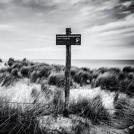 Protected dune area by Jan van der Knaap