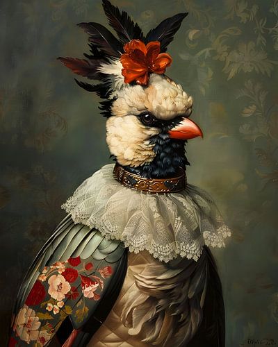 Chic Bird Portrait
