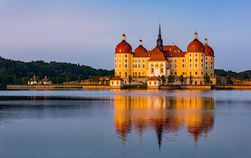 Kasteel Moritzburg, Duitsland van Adelheid Smitt
