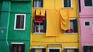 Burano coloré, près de Venise en Italie