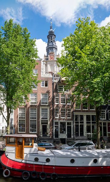 Nabij de Zuiderkerk in Amsterdam van Foto Amsterdam/ Peter Bartelings