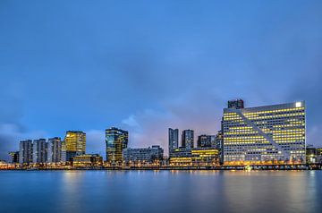 Rotterdam: Boompjes et la rivière  sur Frans Blok