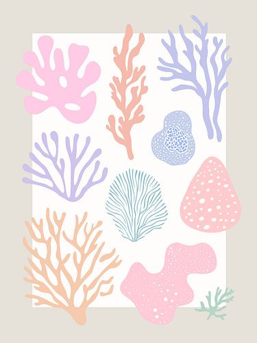 Pastel Corals