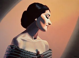Tableau de Maria Callas  sur Paul Meijering