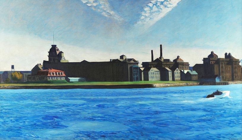 Blackwell's Island, Edward Hopper by Masterful Masters