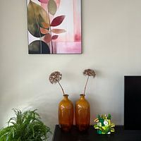 Photo de nos clients: Abstrait botanique Vert Rose par Gypsy Galleria, sur ArtFrame