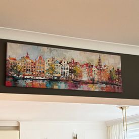Customer photo: Amsterdam | Amsterdam by Art Whims, on canvas