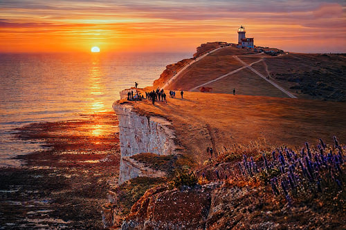 Sunset @ Beachy Head