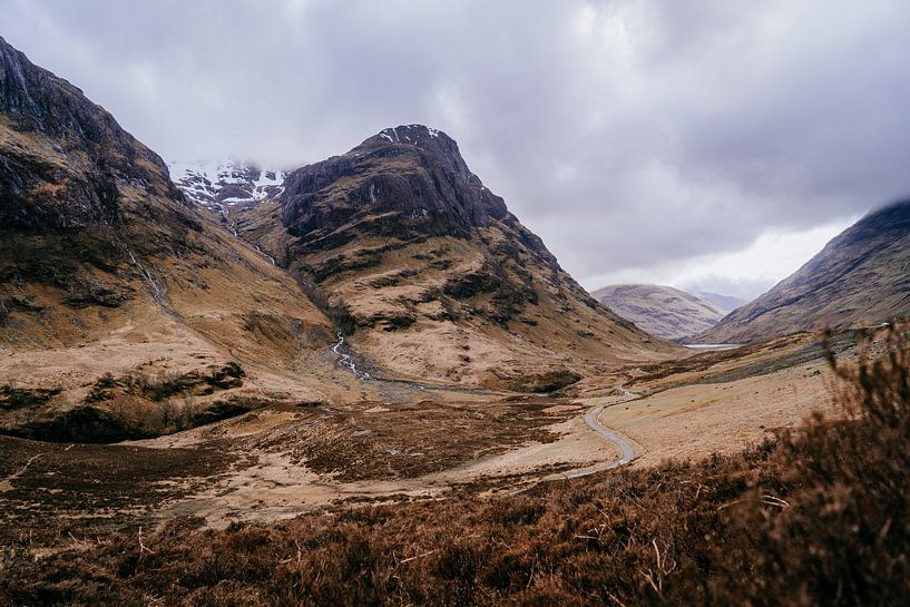 Breathtaking scenery at Scotland's Glen Coe Valley by Yvonne Ten Bruggencate