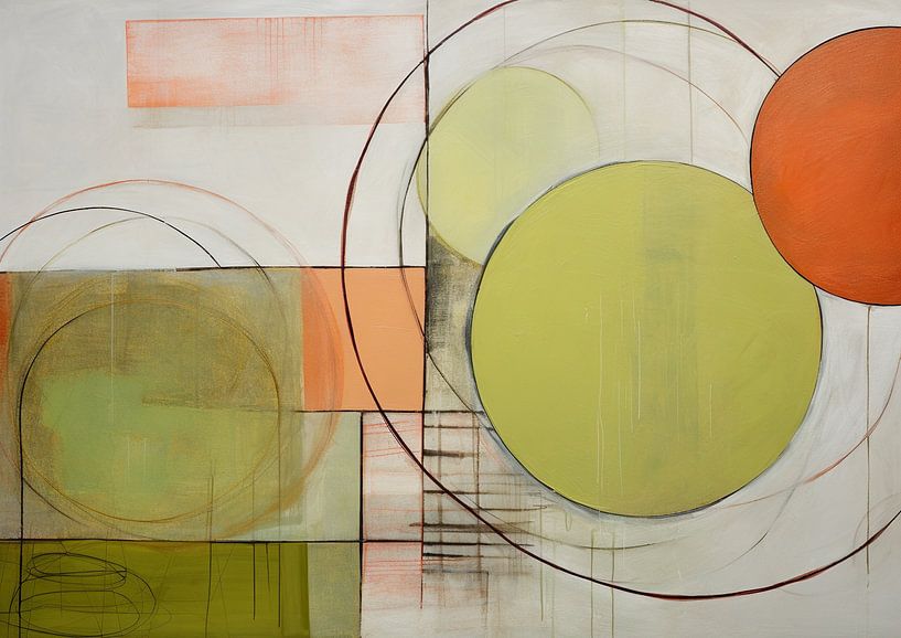Abstract Geometry by Abstract Painting