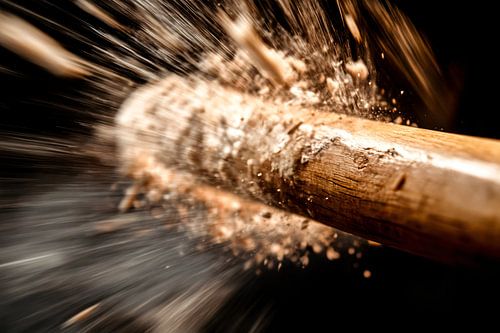 Explosieve slag in beeld