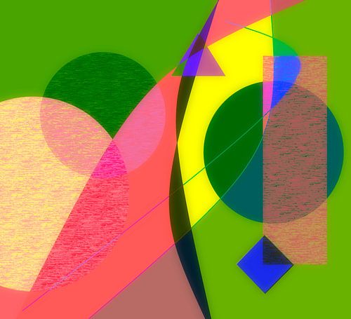 Kleurrijk digitaal abstract II