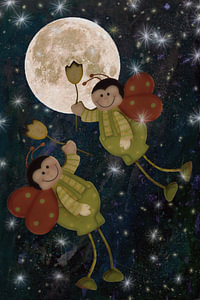 Flug zum Mond