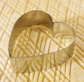 Heart on Dough by Iris Holzer Richardson