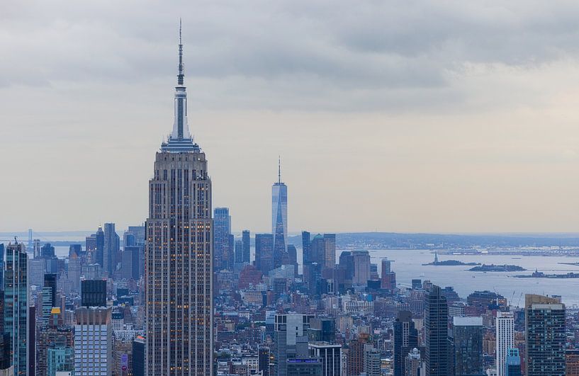 Skyline New York City - Empire State Building (U.S.A.) von Marcel Kerdijk