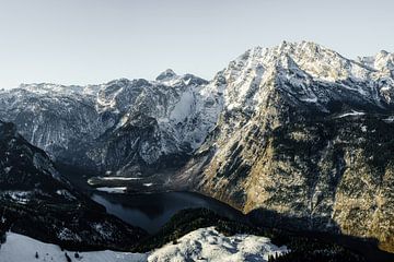 Berchtesgadener Alpen in de winter van road to aloha
