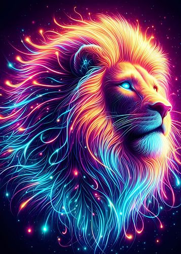 Fantasie leeuw
