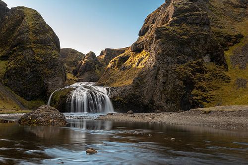 Stjórnarfoss, een pareltje vlak bij Kirkjubaejarklaustur