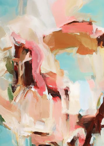 Abstrakte Malerei Pastell