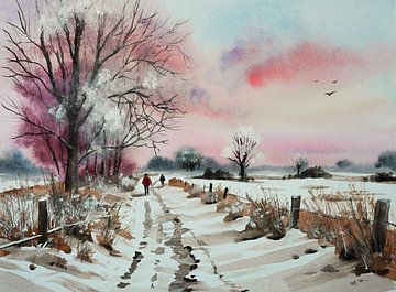 Aquarell Teil 238 von Tania Perneel