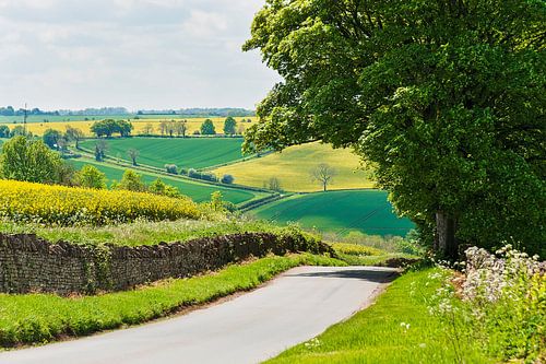 Hills in The Cotswolds England