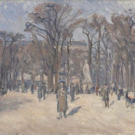 Dag in Maart in le Jardin du Luxembourg van WEST EGG designs