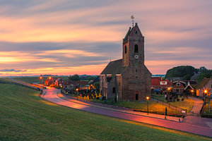 Sonnenaufgang in Wierum, Friesland