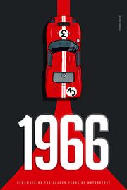 The Golden Year 1966 GT40 No.3 von Theodor Decker