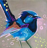 Blauwe vogel