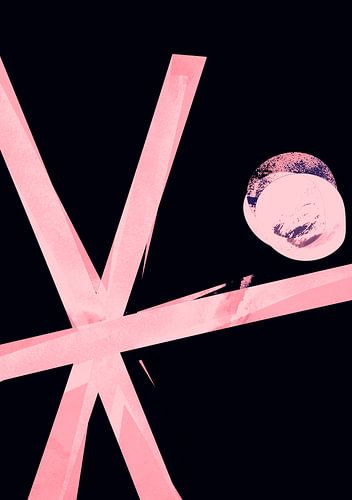 Sterrenkind - sterrenbeeld Tweelingen Abstract