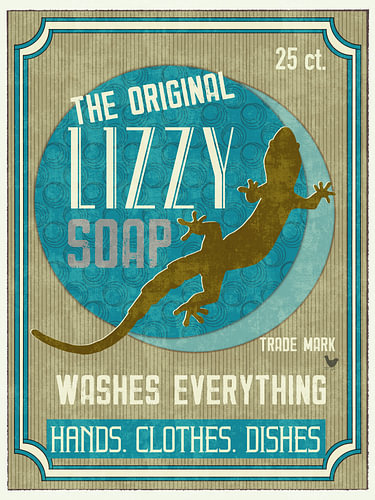 Lizzy Soap - Vintage Reclame